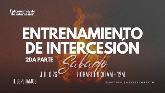 Entrenamiento de Intercesión 2da Parte